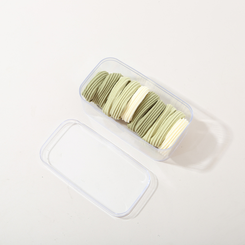 Gumica za kosu u kutiji - ručno izrađena, visoka elastičnost; materijal poliester, Guanyang