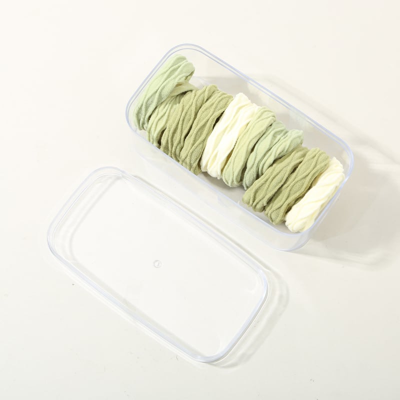 Gumica za kosu u kutiji - ručno izrađena, visoka elastičnost; materijal poliester, Guanyang