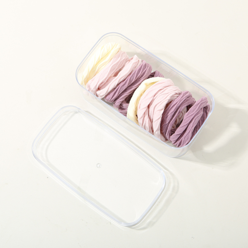 Gumica za kosu u kutiji - ručno izrađena, visoka elastičnost; materijal poliester, Guanyang