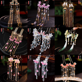 Matu aksesuārs — sakausējuma spārnu formas matu spraudnis, roku darbs, retro sievišķīgs stils, vasaras 2025 izlase