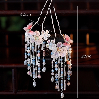 Matu aksesuārs — sakausējuma spārnu formas matu spraudnis, roku darbs, retro sievišķīgs stils, vasaras 2025 izlase