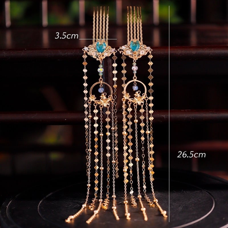 Matu aksesuārs — sakausējuma spārnu formas matu spraudnis, roku darbs, retro sievišķīgs stils, vasaras 2025 izlase