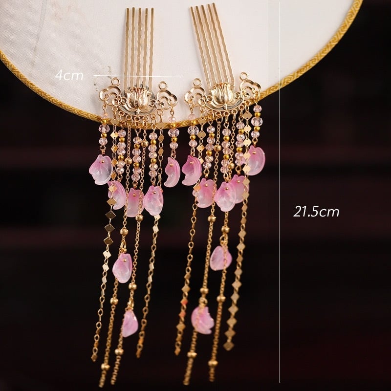 Matu aksesuārs — sakausējuma spārnu formas matu spraudnis, roku darbs, retro sievišķīgs stils, vasaras 2025 izlase