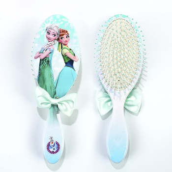 Plaukų šepetėlis vaikams su karikatūriniu dizainu ir kaspinėliu — ABS medžiaga, prekės ženklas Lanya