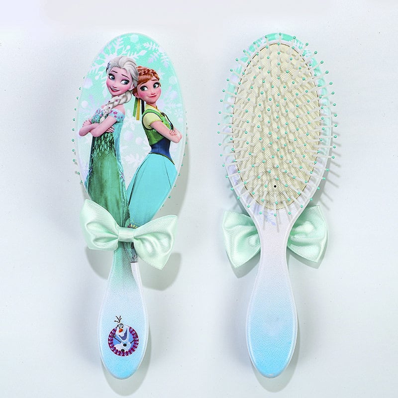 Plaukų šepetėlis vaikams su karikatūriniu dizainu ir kaspinėliu — ABS medžiaga, prekės ženklas Lanya