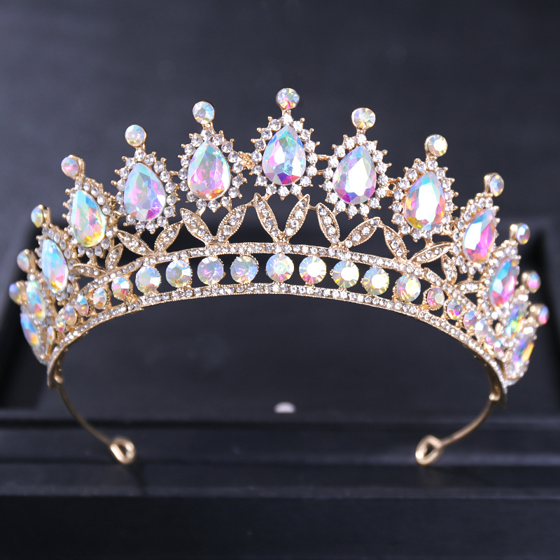 Vjenčana tiara od legure s elektroplatiranjem, ženski stil, mogućnost prilagođavanja