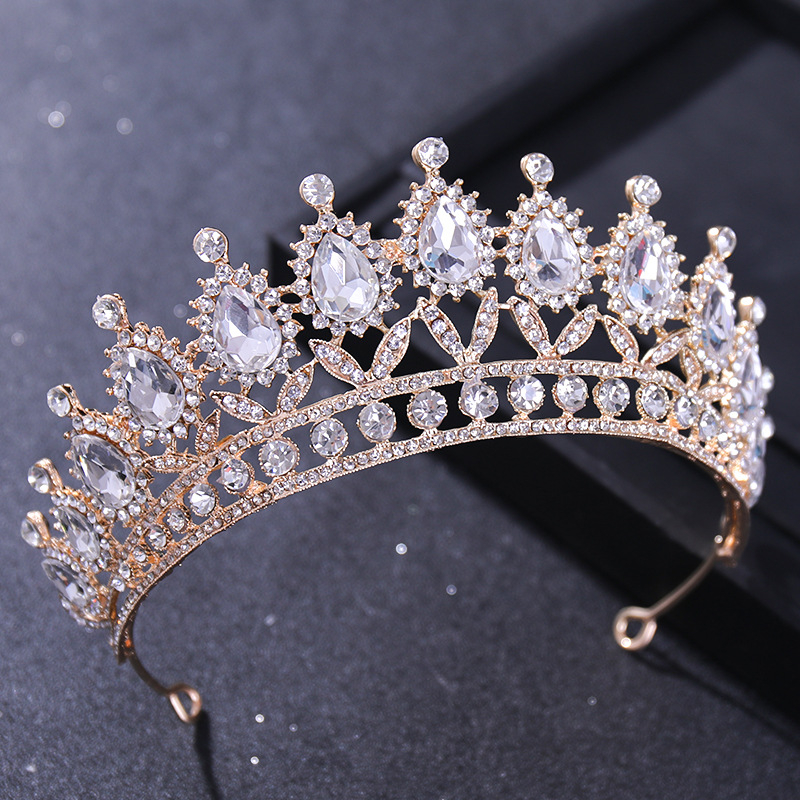 Vjenčana tiara od legure s elektroplatiranjem, ženski stil, mogućnost prilagođavanja