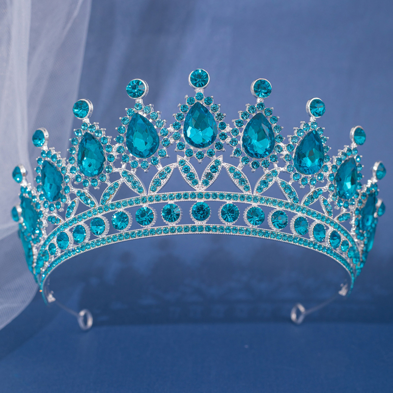 Vjenčana tiara od legure s elektroplatiranjem, ženski stil, mogućnost prilagođavanja