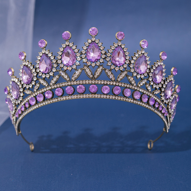 Vjenčana tiara od legure s elektroplatiranjem, ženski stil, mogućnost prilagođavanja