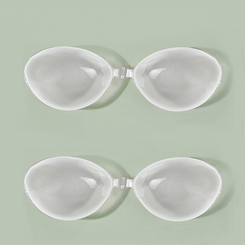 Szilikon mellbimbó tapasz - láthatatlan, összegyűjtő hatású; megvastagodott; kör alakú mellbimbó forma; átlátszó, fényes
