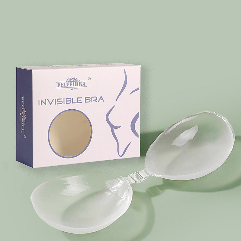 Szilikon mellbimbó tapasz - láthatatlan, összegyűjtő hatású; megvastagodott; kör alakú mellbimbó forma; átlátszó, fényes