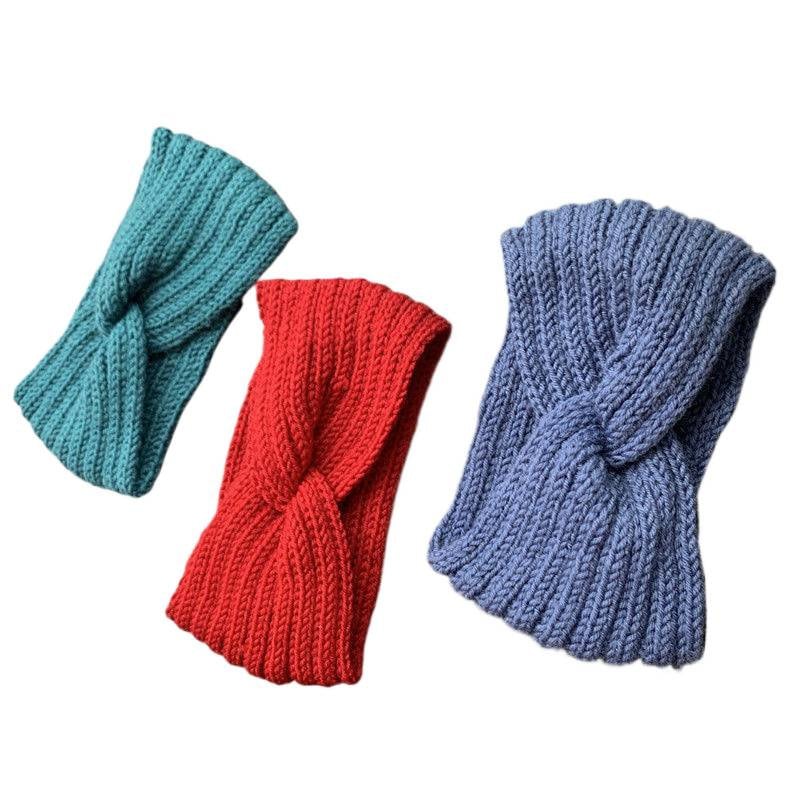 Jogas galvas lente, adīta no poliestera, raksts ar kvadrātiņiem, Maillard stils, sievietēm