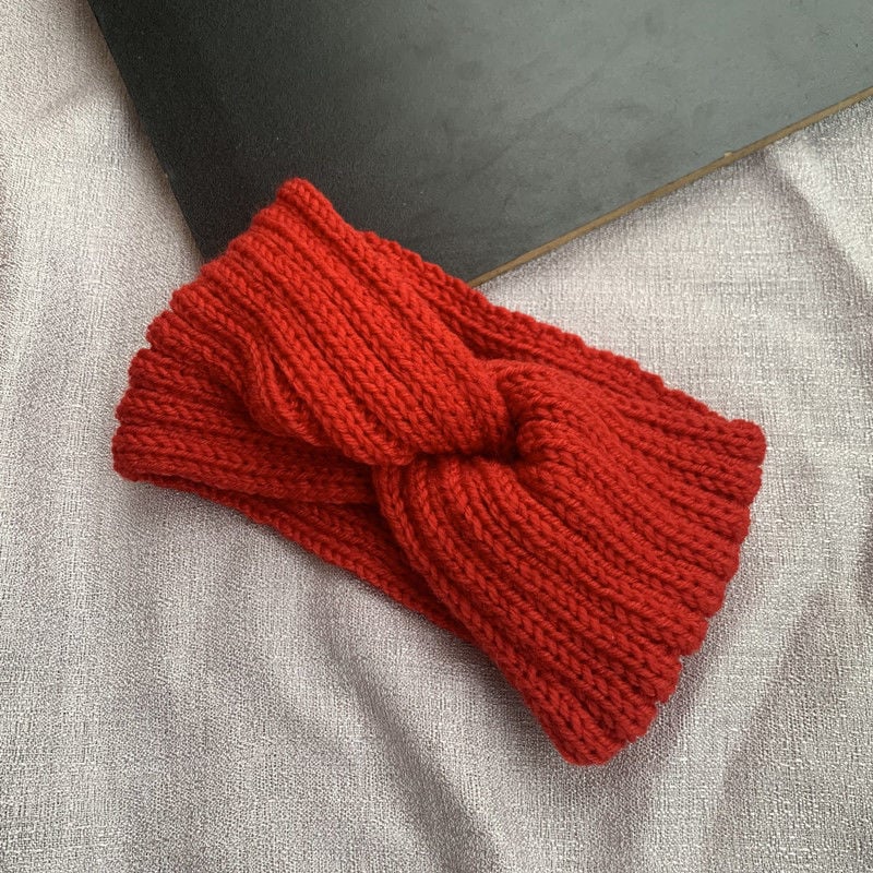 Jogas galvas lente, adīta no poliestera, raksts ar kvadrātiņiem, Maillard stils, sievietēm