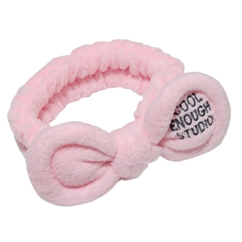 Pliša sejas mazgāšanas galvas lente ar truša ausīm – Korejas stila, unisex geometrisks galvas aksesuārs, rudens 2023