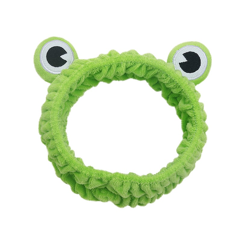 Pliša sejas mazgāšanas galvas lente ar truša ausīm – Korejas stila, unisex geometrisks galvas aksesuārs, rudens 2023