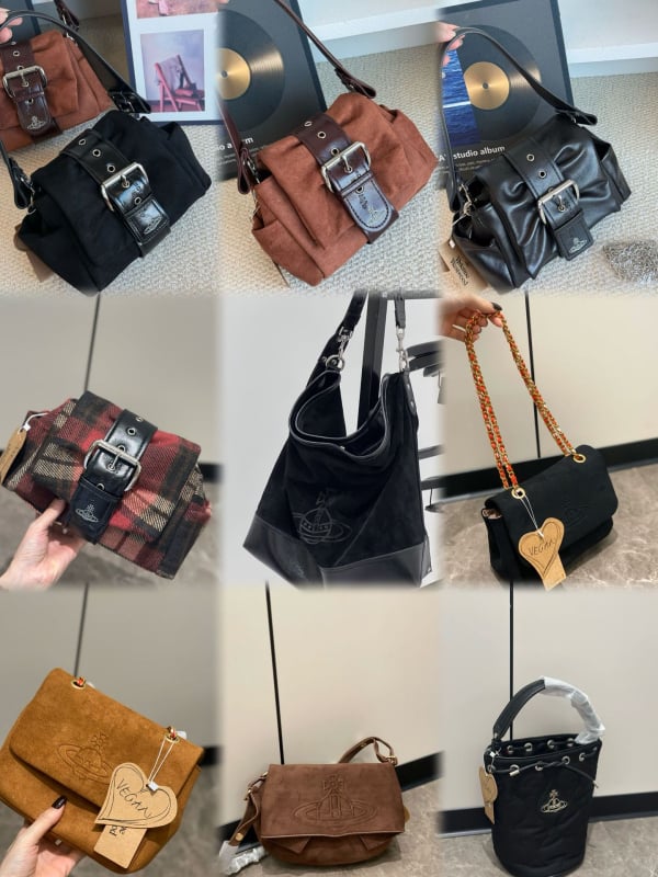 Nubuk anyagú masni alakú keresztpántos válltáska, cipzáras zsebbel és egy vállpánttal