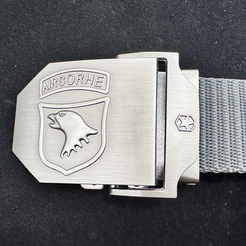 Платнена пряжка за колан – правоъгълна форма, гладка плочна пряжка, метална сплав, възможност за персонализация