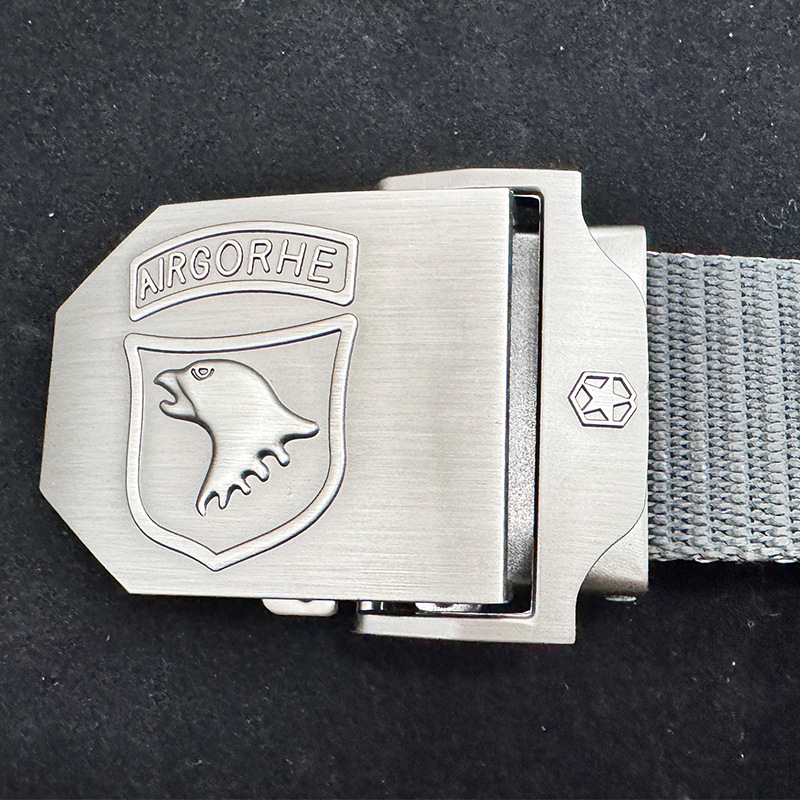 Платнена пряжка за колан – правоъгълна форма, гладка плочна пряжка, метална сплав, възможност за персонализация