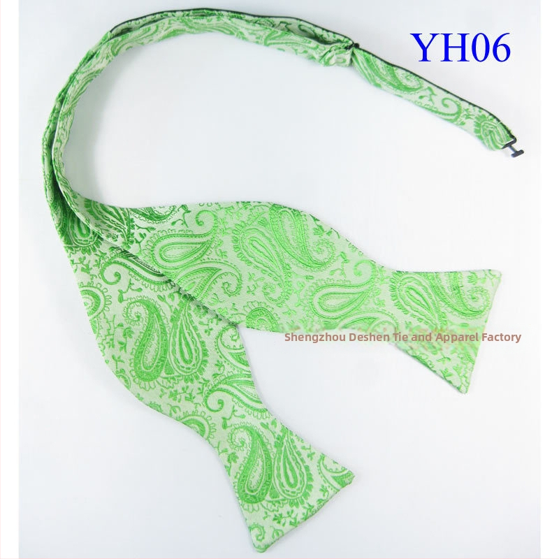 Kašmu oblik papion, unisex za odrasle, poliester vlakno, jacquard tkanina, ukrasni cvijet za ovratnik