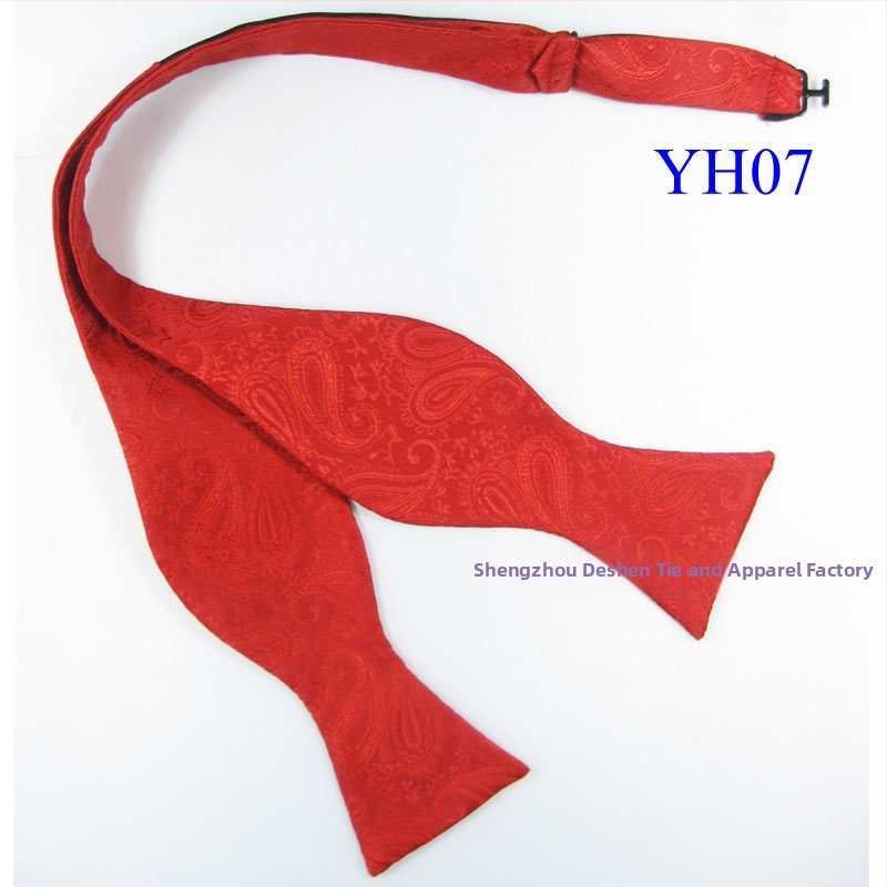 Kašmu oblik papion, unisex za odrasle, poliester vlakno, jacquard tkanina, ukrasni cvijet za ovratnik
