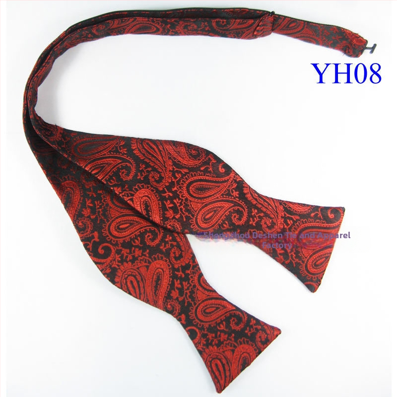 Kašmu oblik papion, unisex za odrasle, poliester vlakno, jacquard tkanina, ukrasni cvijet za ovratnik