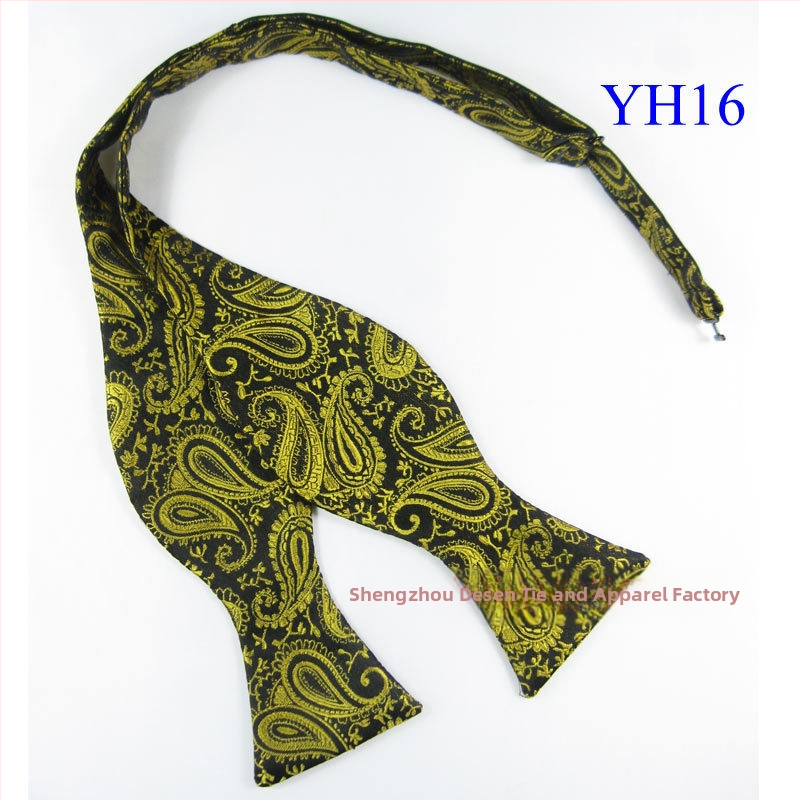 Kašmu oblik papion, unisex za odrasle, poliester vlakno, jacquard tkanina, ukrasni cvijet za ovratnik
