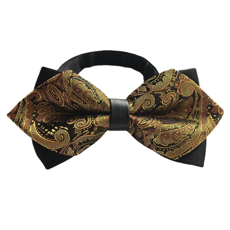 Poliesterska leptir-mašna s kariranim uzorkom, jacquard obrada, stil strelice, unisex večernja nosiva, porijeklo Shengzhou