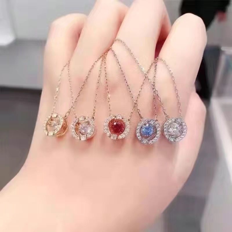 Gulbės kaklo papuošalas iš sidabro 925 moterims, raktikaulio grandinėlė, interneto žvaigždės stilius, prekės ženklas World