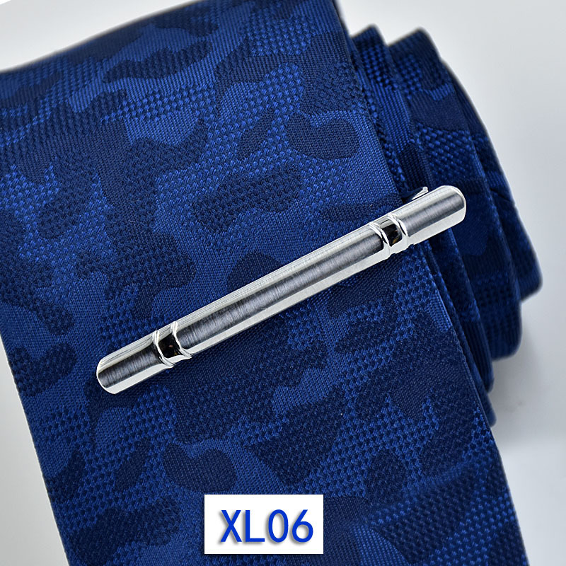 Bakreni klips za kravatu, ravna glava, unisex, elektropliranje, čistoća K9