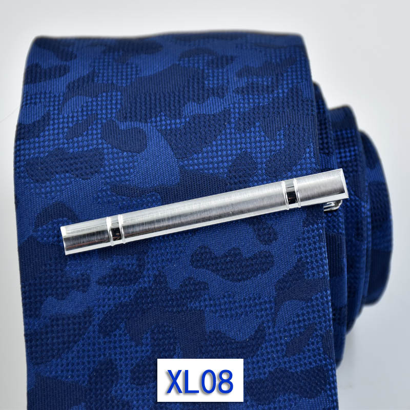 Bakreni klips za kravatu, ravna glava, unisex, elektropliranje, čistoća K9