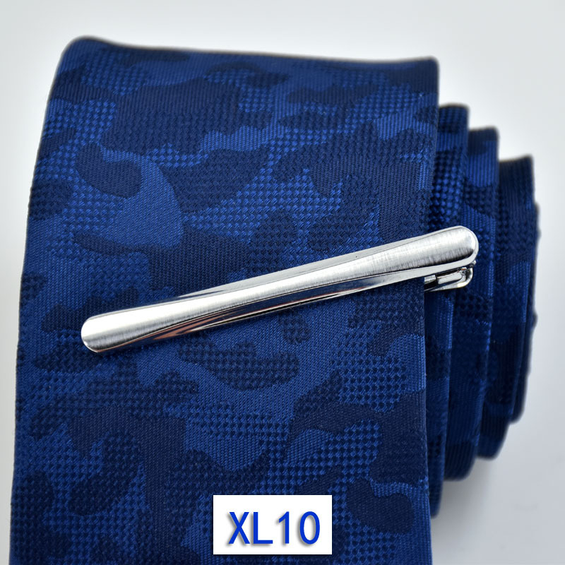 Bakreni klips za kravatu, ravna glava, unisex, elektropliranje, čistoća K9
