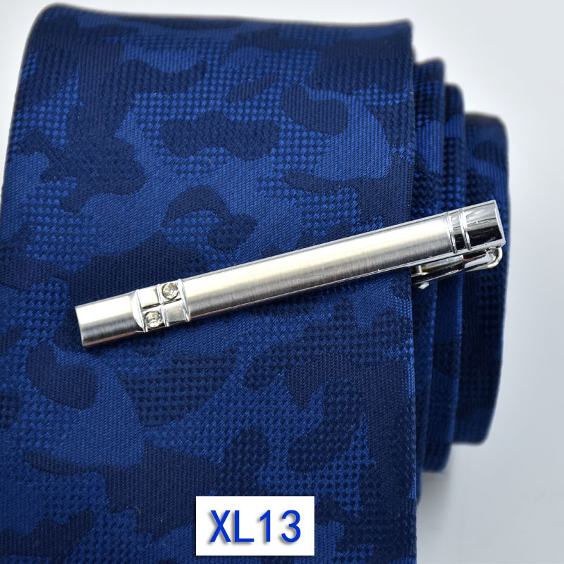 Bakreni klips za kravatu, ravna glava, unisex, elektropliranje, čistoća K9