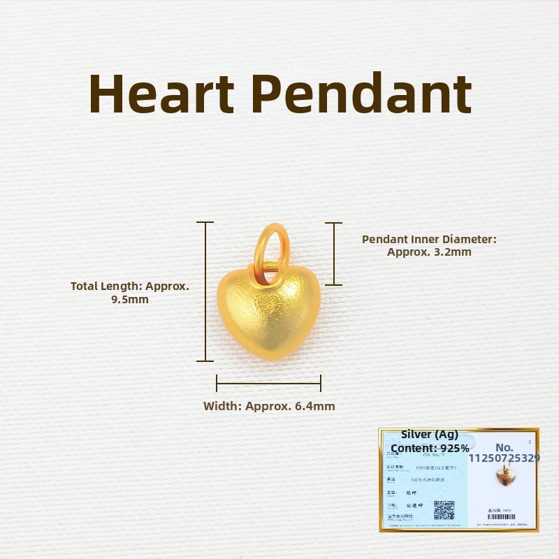 925 sidabro pakabukas, elektroplatintas, nestandartinės formos, grynumas 925