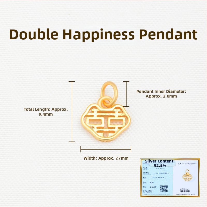 925 sidabro pakabukas, elektroplatintas, nestandartinės formos, grynumas 925