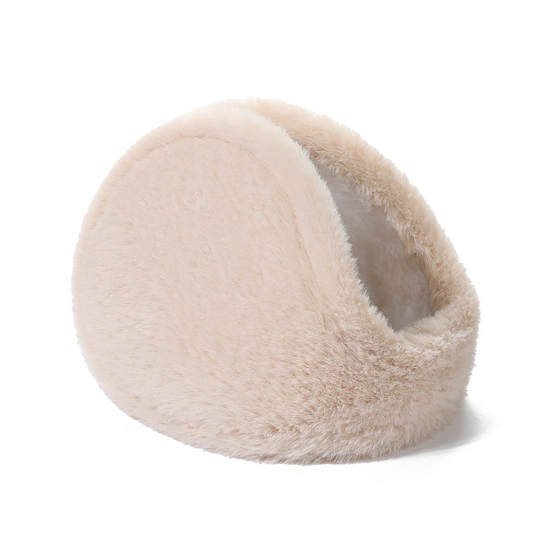 Talve earmuffid plüüsmaterjalist; veluurvooder; paksendatud disain; ruuduline muster; tagumine paigaldus (Materjal: plüüs; Vooder: veluur; Paksus: paksendatud; Muster: ruuduline; Paigaldus: tagumine)