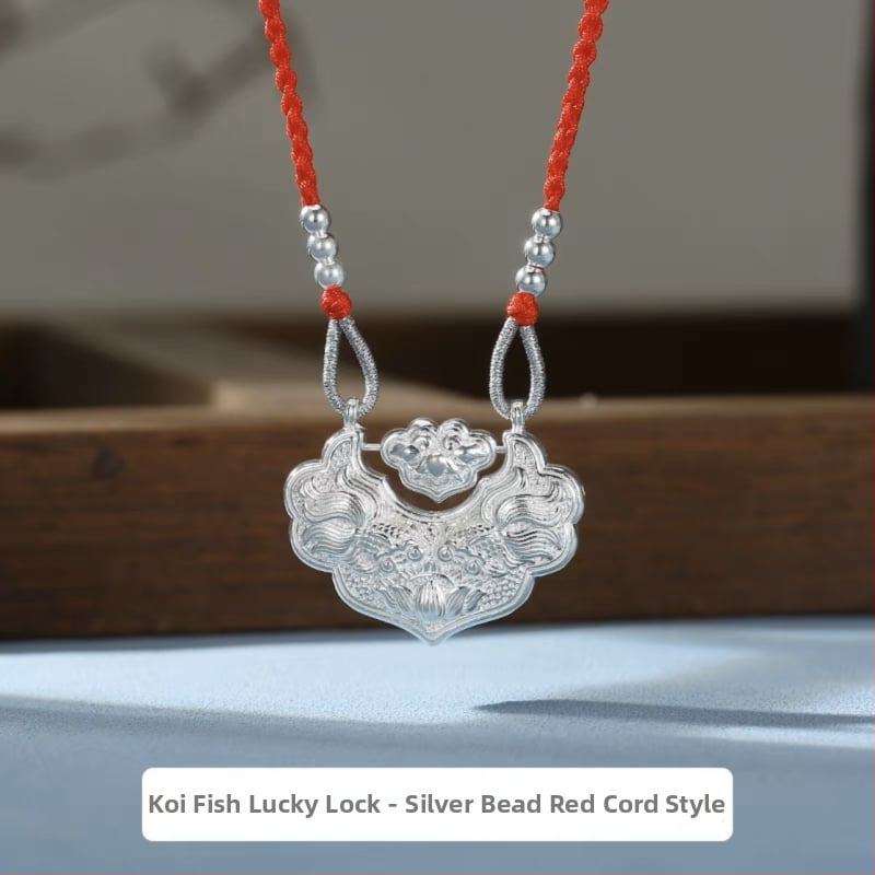 XI MAN sidabrinis pakabukas, geometrinis dizainas, 99% grynas sidabras