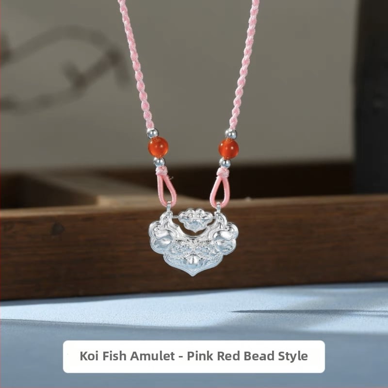 XI MAN sidabrinis pakabukas, geometrinis dizainas, 99% grynas sidabras