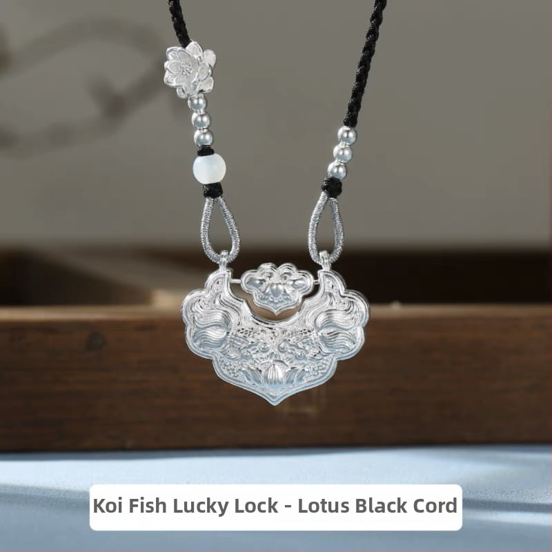 XI MAN sidabrinis pakabukas, geometrinis dizainas, 99% grynas sidabras