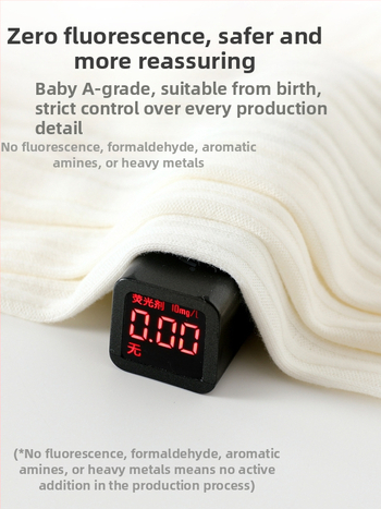 Naujagimiui kombinezonas iš 100% medvilnės, be siūlių jacquard audinys, ilgomis rankovėmis, vientisas, tinkamas visiems metų laikams, miego drabužiai kūdikiams