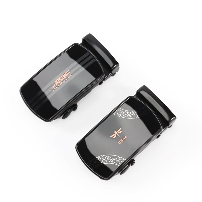 Автоматична катарама за колан с елипсовидна форма от желязо, животински принт, ежедневен стил