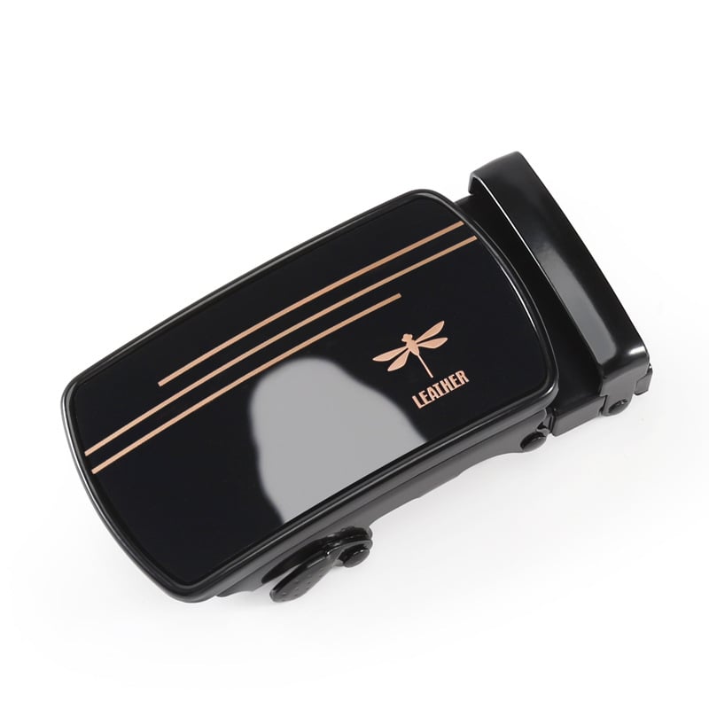 Автоматична катарама за колан с елипсовидна форма от желязо, животински принт, ежедневен стил