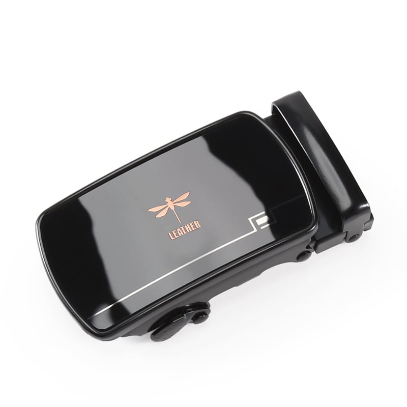 Автоматична катарама за колан с елипсовидна форма от желязо, животински принт, ежедневен стил