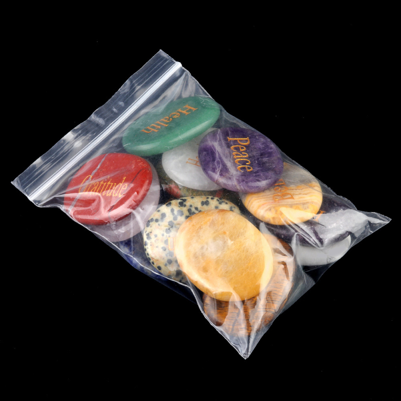 Gravírozott kristály agat tenyérkő, polírozott ovális alak, gravírozási sorozat, DIY kiegészítő