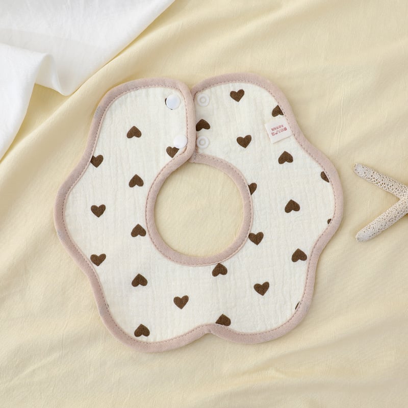 Delicate pamučni vodootporni bebin bib, unisex, uzorak životinja/crtani film, 0–1 godina, sigurnosna razina A
