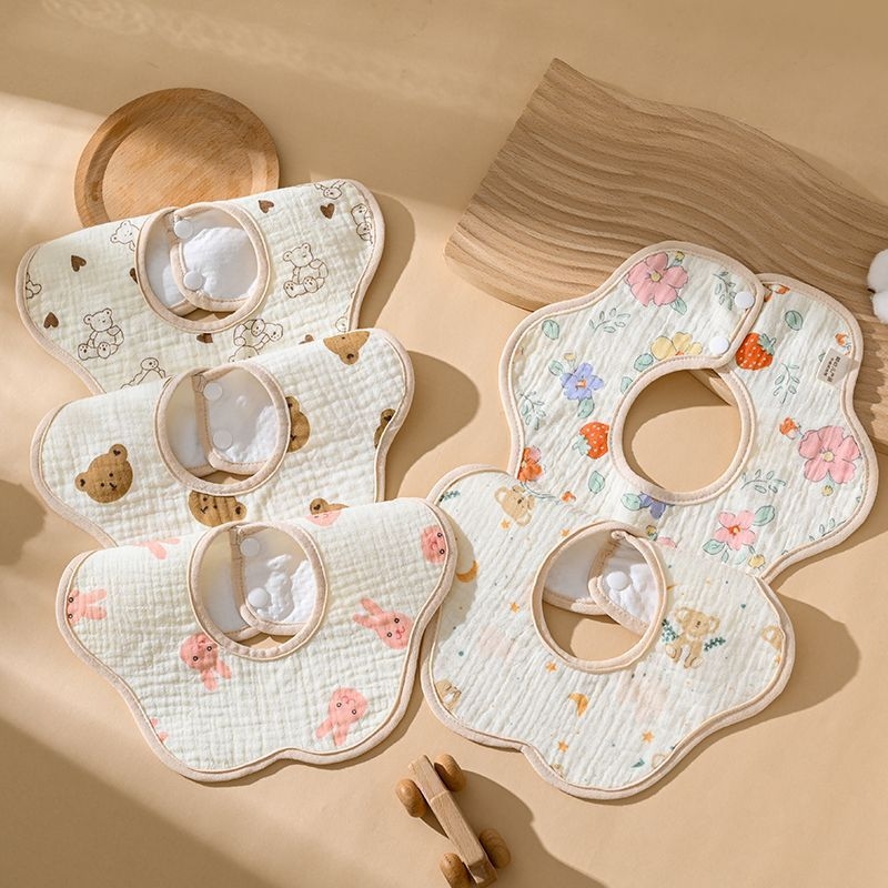 Pamučni dječji bib (Baby Bib) za dječake - Na skladištu, proljeće 2025, uzrast 3-8 godina