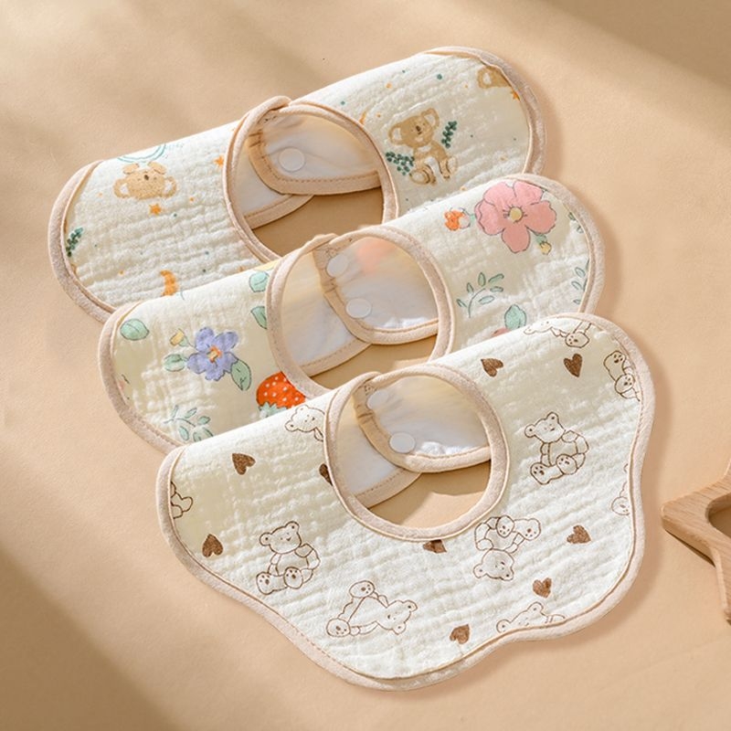 Pamučni dječji bib (Baby Bib) za dječake - Na skladištu, proljeće 2025, uzrast 3-8 godina