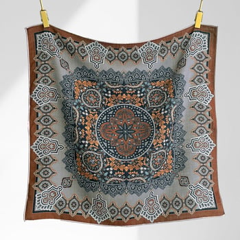 Ženski šal od svile i vune, kvadratnih 65×65 cm, 2025 novi stil, elegantan visokokvalitetan šal za vrat