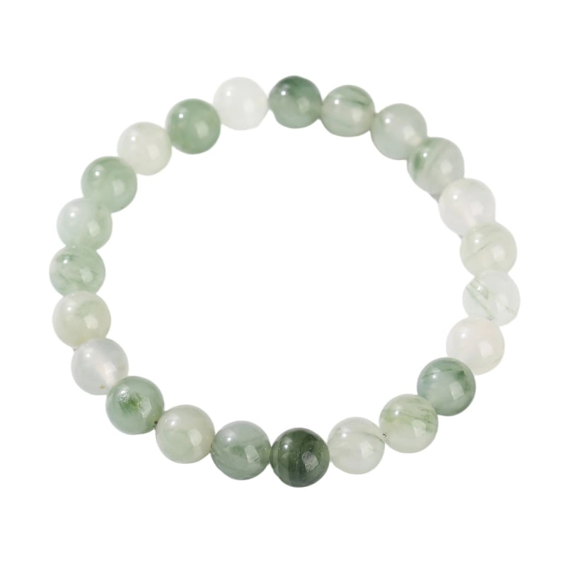 Гривна от нефрит, полирана, женска, геометричен дизайн, пролет 2023