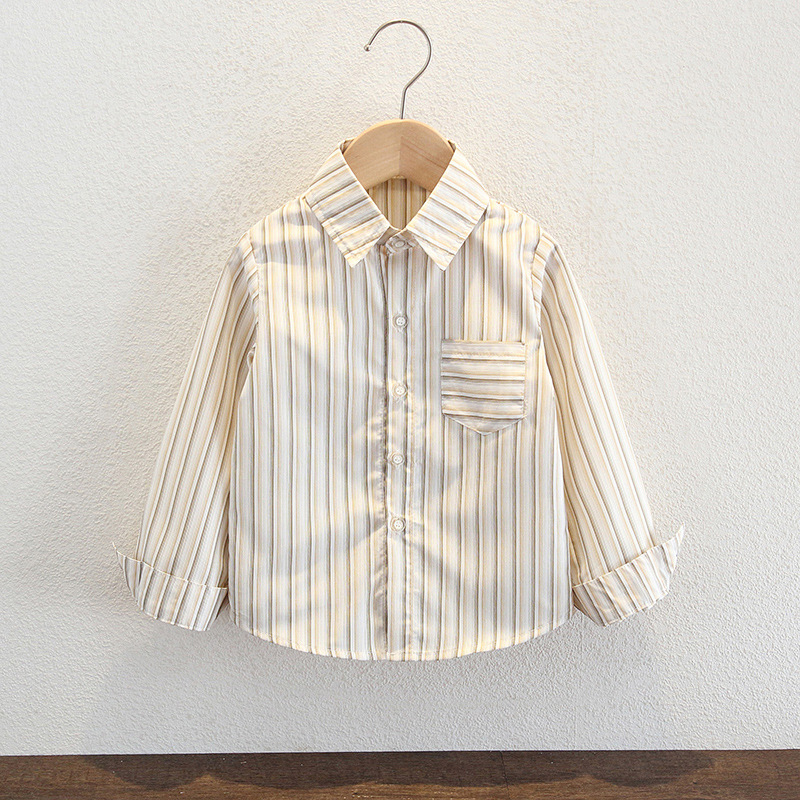 Vaikų ilgomis rankovėmis marškiniai mokiniams | Raštai: dryžiai, languoti, vientisi | Pagrindinis audinys: poliesteris 60% | Sezonos: žiema, pavasaris, ruduo | Tinka 8+ metų vaikams (virš 140 cm)