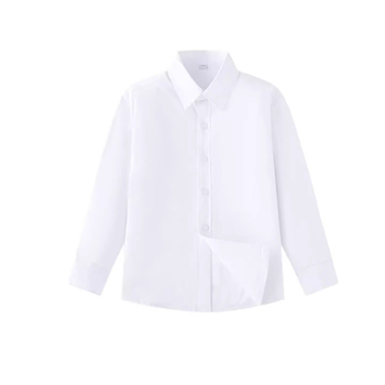 Vaikų ilgomis rankovėmis mokyklinė marškinėliai, korėjietiško stiliaus, švelnus audinio apdorojimas, medvilnės 30% mišinys, žiema 2025